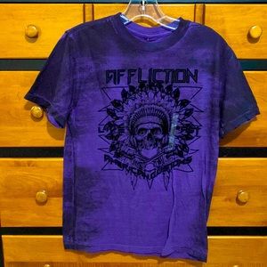 Womens Affliction Indian Head tee